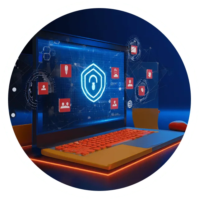 cyber security laptop